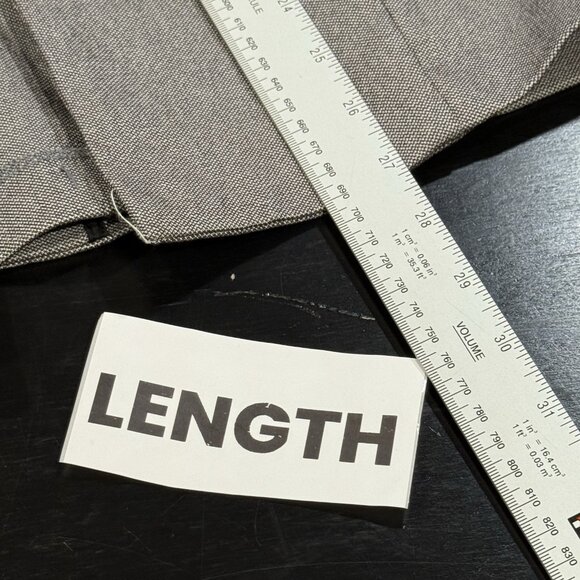 Apt 9 Open Birdeye Gray Structured Office Blazer Womens Suit Jacket Size Medium - Picture 10 of 10